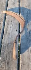 Old Rustic Vintage Hand Sickle Scythe Hay Grass Cutter Farm Tool 11 Blade