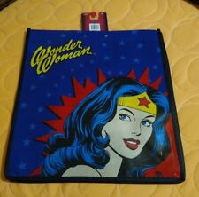 Dc Comics Wonder Woman Superhero Reusable Eco Blue Giftshopping Bag Ship