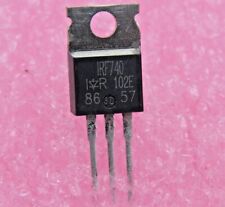  5 Pcs Irf740 Ir N-channel Power Mosfet - To-220 -- Nos