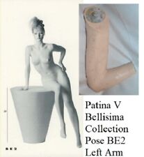 Patina V Mannequin Vintage Left Arm For Bellisima Collection Pose Be2