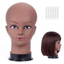 Wig Making Head Afro Bald Mannequin Head Wig Making Display Hat Display Glasses