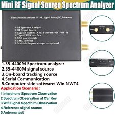 35-4400m Usb Spectrum Analyzer Analysis Rf Signal Source With Tracking Source