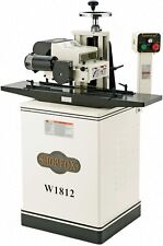 Shop Fox W1812 2 Hp 7 Variable Speed Planermoulder W Stand Cast Iron Wings