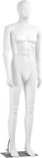 Serenelife Adjustable Male Mannequin Full Body Body-73 Detachable Dress Form