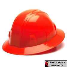Hard Hat Full Brim Pyramex 4 Point Ratchet Suspension Construction Safety Ansi