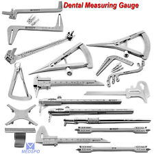 Dental Measuring Caliper Gauge Ruler Sliding Iwanson Bracket Positioning Tools