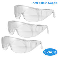 Safety Goggles Glasses Eye Protection Work Lab Dustproof Anti-fog