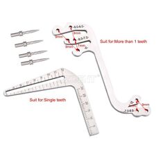 Dental Implant Surgical Drill Guide Locator Instruments Set Tooth Measuring Rule