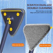 360 Rotatable Dust Cleaning Mop Triangle Mop With Long Handle Set Adjustable
