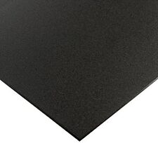 Black Marine Board Hdpe Polyethylene Plastic Sheet 12 - 0.500 Thick Textured