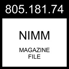 Ikea Nimm Magazine File Black 2 Pack 805.181.74