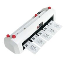 110v Automatic Business Card Cutter Slitter Electric Cutting Machine 9054mm A4