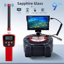 9 Inch Sewer Inspection Video Endoscope 165ft Pipeline Camera With 512hz Locator