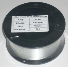 2 Rolls Of 4043 Aluminum .035 Mig Welding Wire 1 Lb 4 Wide For Spool Guns