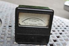 Vintage Sensitive Research Instruments Ny Dc Milliamperes 0-30 Model Upp Tested