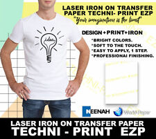 Heat Transfer Paper For Laser Light 11 X 17 100 Sheets Neenah Techni Print Ezp