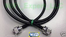 Times Microwave 1-30 Feet Lmr240uf Antenna Jumper Coax Cable Pl259 Connector