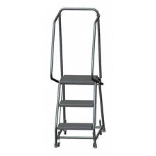 Ballymore H318p 58 12 In H Steel Rolling Ladder 3 Steps