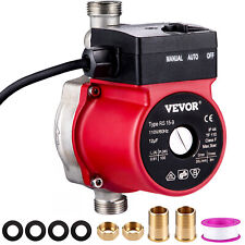 Vevor Hot Water Circulation Pump Circulator Pump 120w 110v Npt34 Automatically