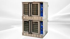 New Commercial Electric Convection Oven Double Full Size Nsf Etl 208v 3ph
