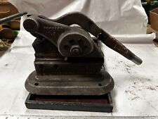 Machinist Ofc Lathe Mill Miniature Bench Top Hercules No 0 Hand Schear Press
