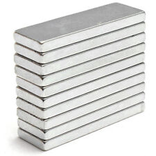 1050100pcs Super Strong Block Fridge Magnets Rare Earth Neodymium 25x8x2mm N52