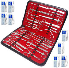 112 Pcs Us Military Field Minor Surgery Surgical Veterinary Instruments Kit