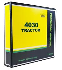Service Manual For 4030 John Deere Tractor Technical Shop Repair Book