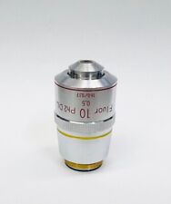 Nikon Fluor 10x0.5 Dl Ph2 Phase Contrast Microscope Objective Lens 160mm