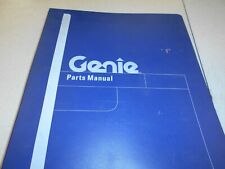 Genie Boom Lift S-40 S-45 Parts Manual 452090