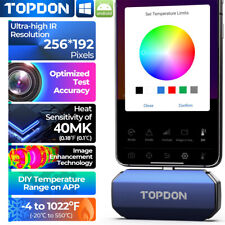 Thermal Camera For Android Topdon Tc001 256x192 Ir Higher Resolution -20 To 550