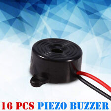 16pcs Buzzer Alarm Active Piezo 3v 5v 6v 12v 24v Continuous Sound Dc 85db C20