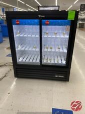 True Gdm-41sl-54-hc-ld Sliding Glass Door Commercial Refrigerator Cooler Used