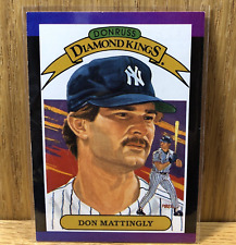 1988 Donruss Don Mattingly Diamond Kings 26 Insert New York Yankees