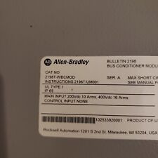 Allen Bradley Itrak Mover Magnetic Bus Power Conditioner Module  2198t-wbcmod