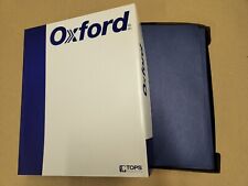 Oxford Twin Pocket Folder Textured Paper Holds 100 Sheets Blue 25box 57502