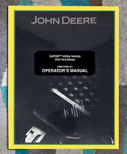 John Deere Xuv850d Gator Utility Vehicle Owners Operators Manual