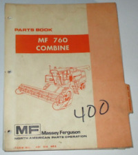 Massey Ferguson Mf 760 Combine Parts Catalog Manual Book Original 273