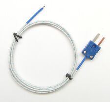 T-type Thermocouple Wire Sensor For Digital Thermometer Probe Fiberglass Pt-400