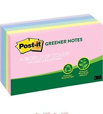 Post-it Greener Notes 655-rp-a 3 In X 5 In 76 Mm X 127 Mm Helsinki