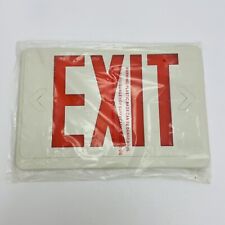 Lithonia Lighting Lhqm Emergency Led Exit Sign Cover Red Snap On Cover 12 X 8