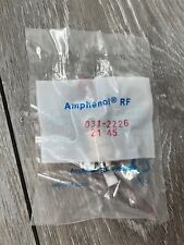 Amphenol Rf 31-2226 Bnc Twinaxial Connector Plug Female Socketmale Pin 50 Ohm