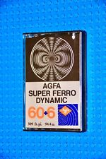 Agfa Superferro Dynamic Sm  60 6 Type I  Blank Cassette Tape 1 Used
