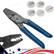 Insulated Cable Connectors Terminal Crimping Tool Wire Crimper Pliers 10-22 Awg