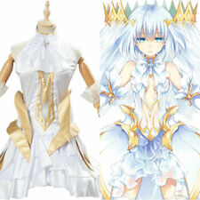 Date A Live S3 Origami Tobiichi Spirit Form Cosplay Costume Outfit White Dress
