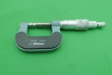 Mitutoyo 169-103 Disc Micrometer 0-1 .001 Flange Micrometer Japan