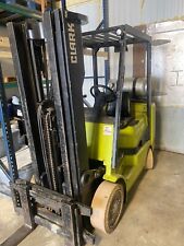 Clark Forklift 4600lbs Capacity. 3 Stage Mast Wsideshift Propanegas 9600hrs