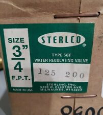 Sterlco 56-t 34 125-200 Degree Water Regulating Valve 56t