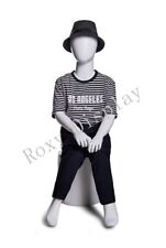 Egghead Child Mannequin With Sitting Pose Mz-sq15