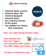 1 Year Cloud Reseller Web Hosting 100 Ssd With Free Whmcs Lifetime